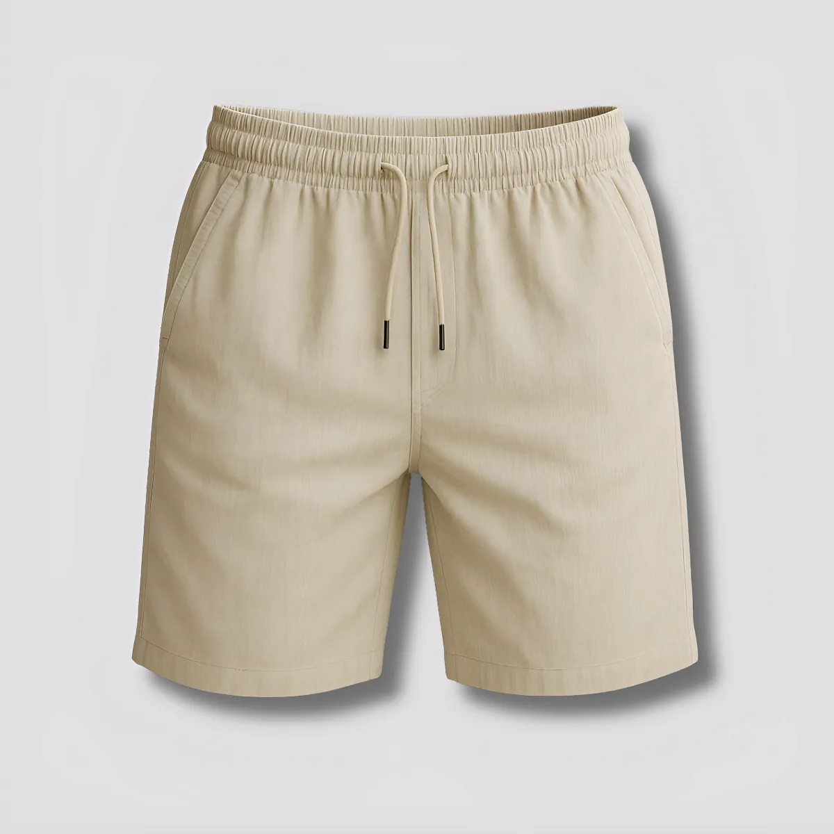 Bermuda Jogger Hombre Lino Elástico
